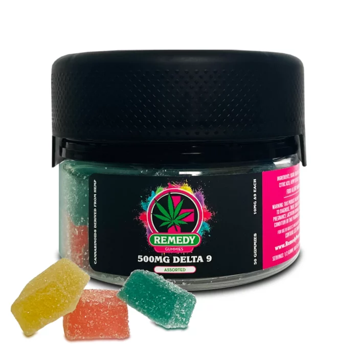 500mg Delta 9 Assorted THC Gummies